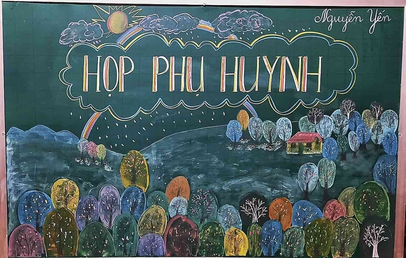 Trang Trí Bảng Họp Phụ Huynh | HD Home