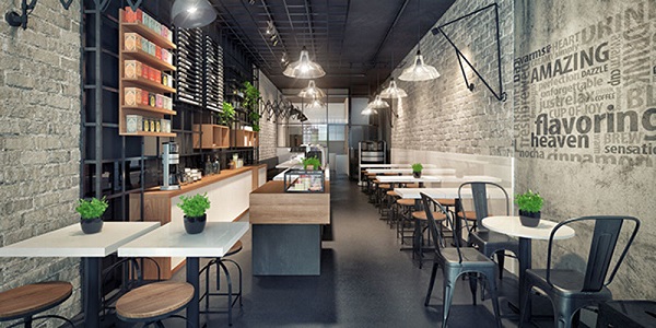 Thiết kế thi công nội thất quán cafe