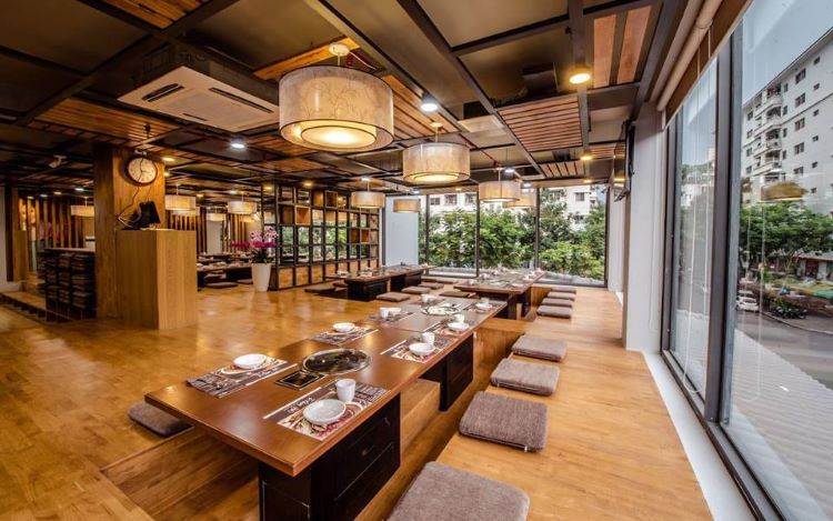 Thiết kế thi công nội thất nhà hàng