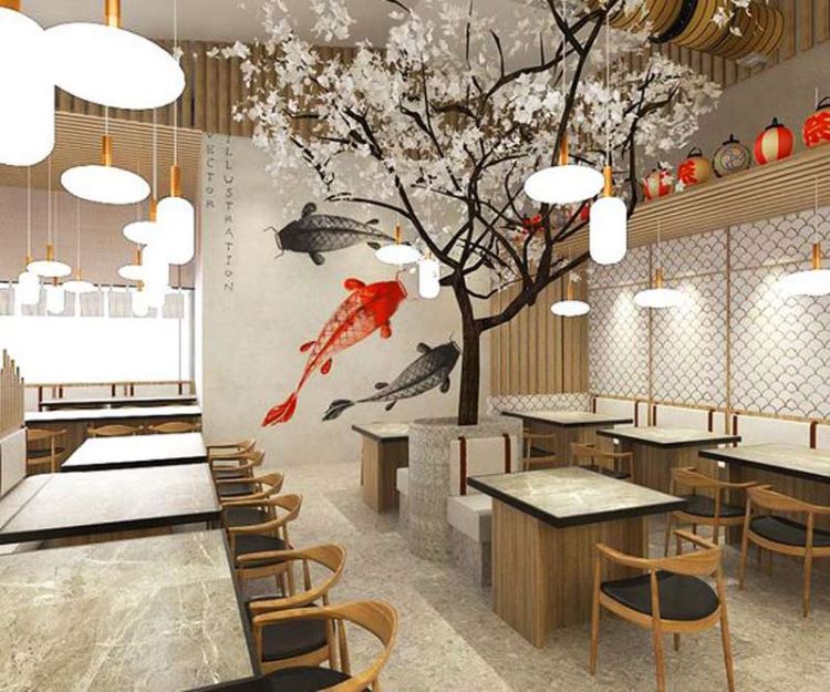Thiết kế thi công nội thất nhà hàng