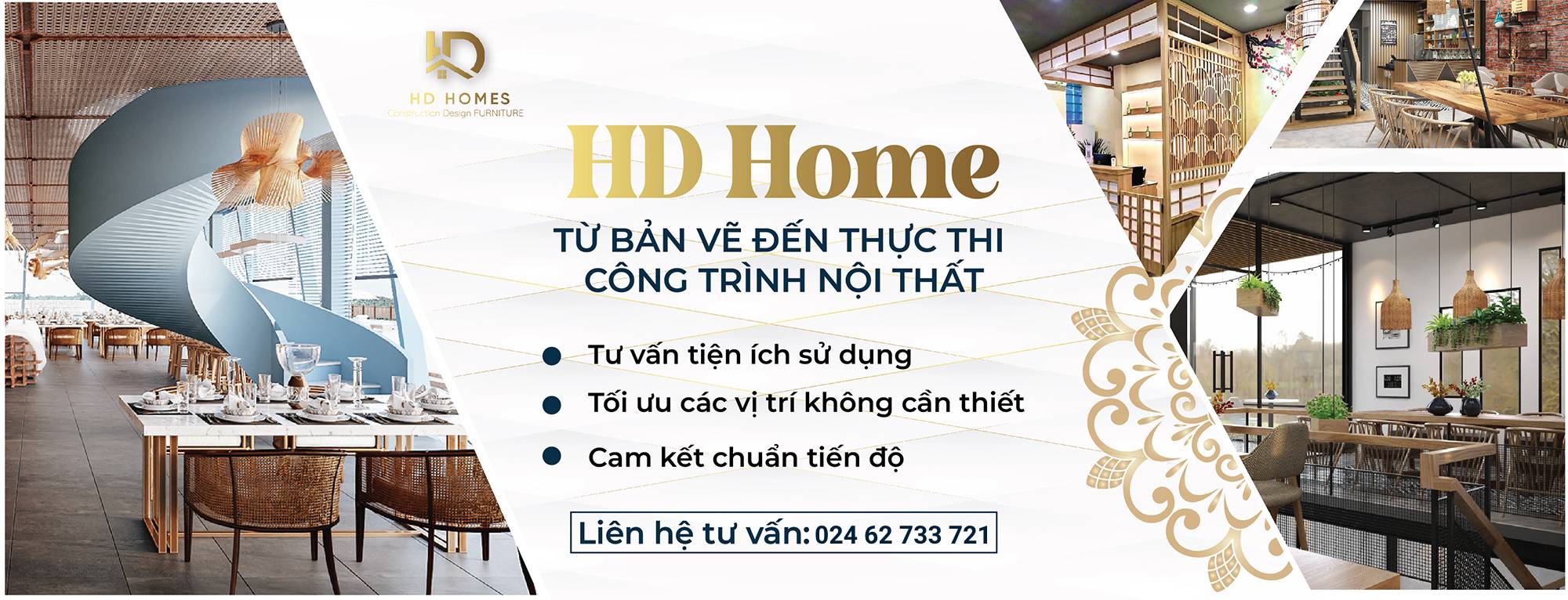 thiết kế thi công nội thất nhà hàng